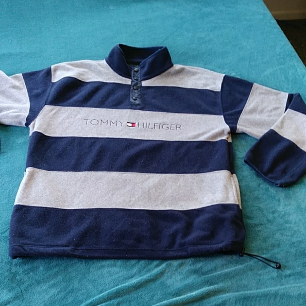 Mens Tommy Hilfiger fleece pullover
